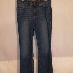 DKNY Ladies Slight Flare Leg Blue Jeans